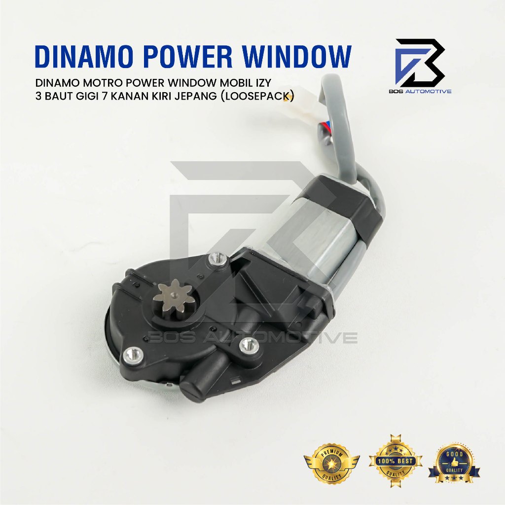 IZY Dinamo Motor Power Window Mobil 3 Baut Kiri Gigi 7 Japan Universal - foto-variasi-4