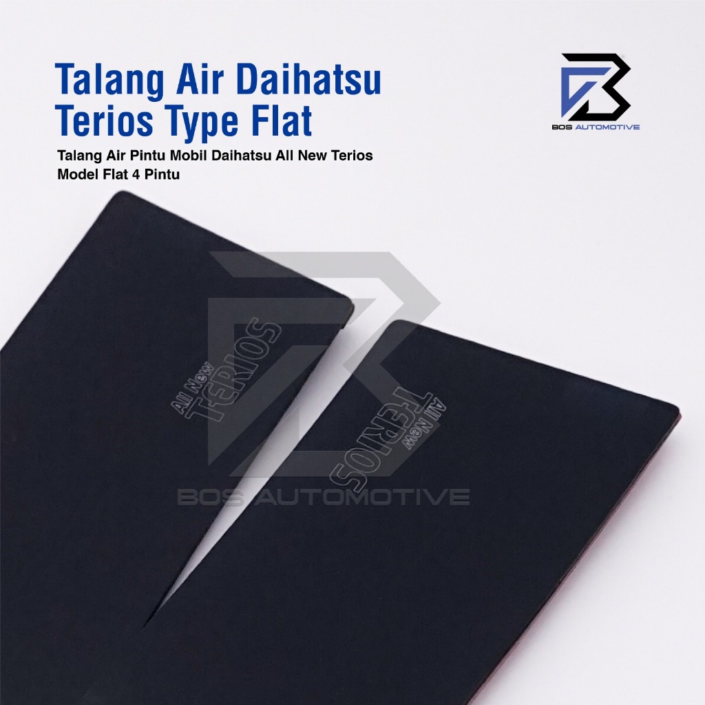Talang Air Pintu Mobil Daihatsu All New Terios 2017 - 2022 Model Flat Rata 4 Pintu - foto-produk-1