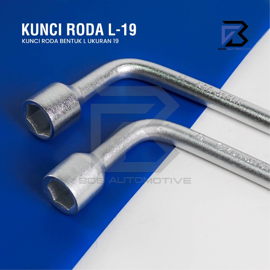 KUNCI RODA L HEX 19MM X 21MM KDR JAPAN PLUS CONGKELAN BAN MOBIL MOTOR - foto-produk-5