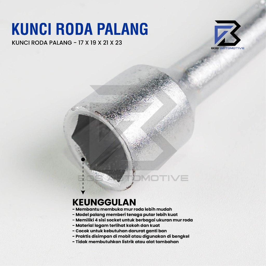 KUNCI RODA PALANG SHOCK 17x19x21x23 MM MOBIL MOTOR MURAH HIGH QUALITY - foto-produk-3
