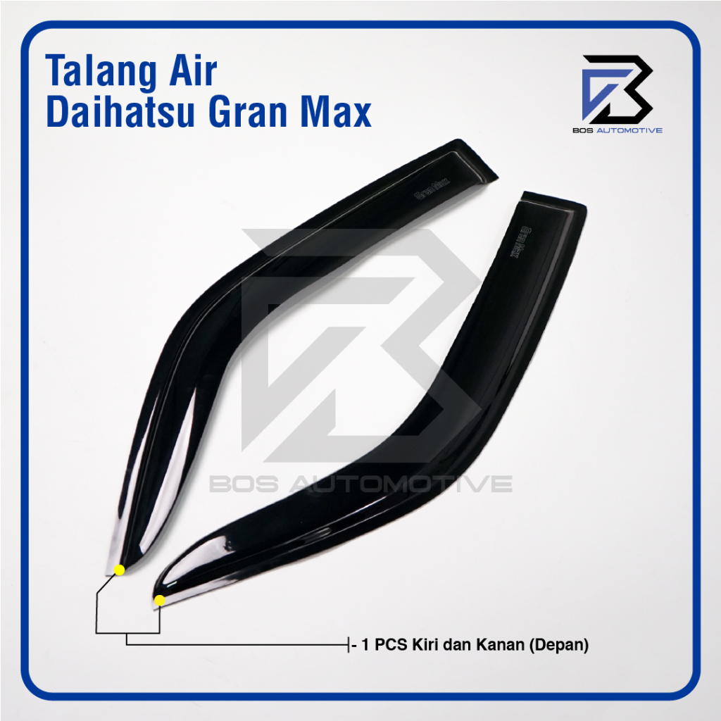 Talang Air Pintu Mobil Daihatsu Gran Max 2007 â€“ 2023 Model Slim 2 Pintu - foto-produk-3
