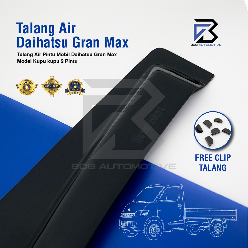 Talang Air Pintu Mobil Daihatsu Gran Max 2007 â€“ 2023 Model Slim 2 Pintu - foto-variasi-2