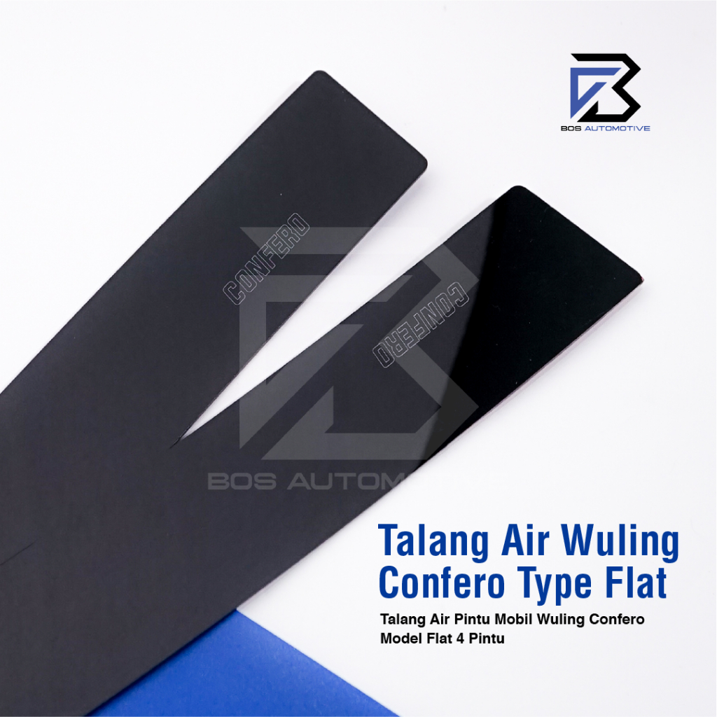 Talang Air Pintu Mobil Wuling Confero 2017 â€“ 2022 Model Flat Rata 4 Pintu - foto-produk-1