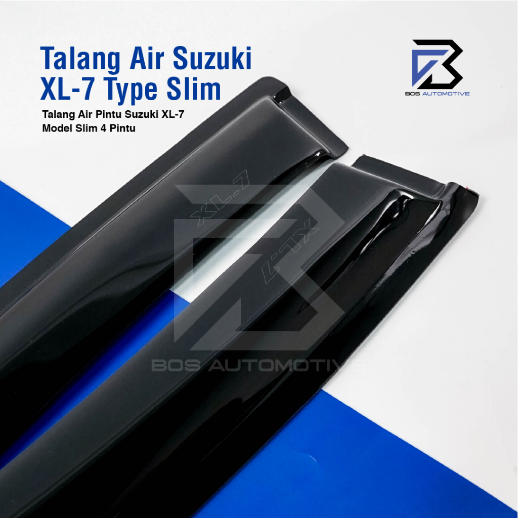 Talang Air Pintu Mobil Suzuki XL7 2020 â€“ 2023 Model Slim 4 Pintu - foto-produk-1