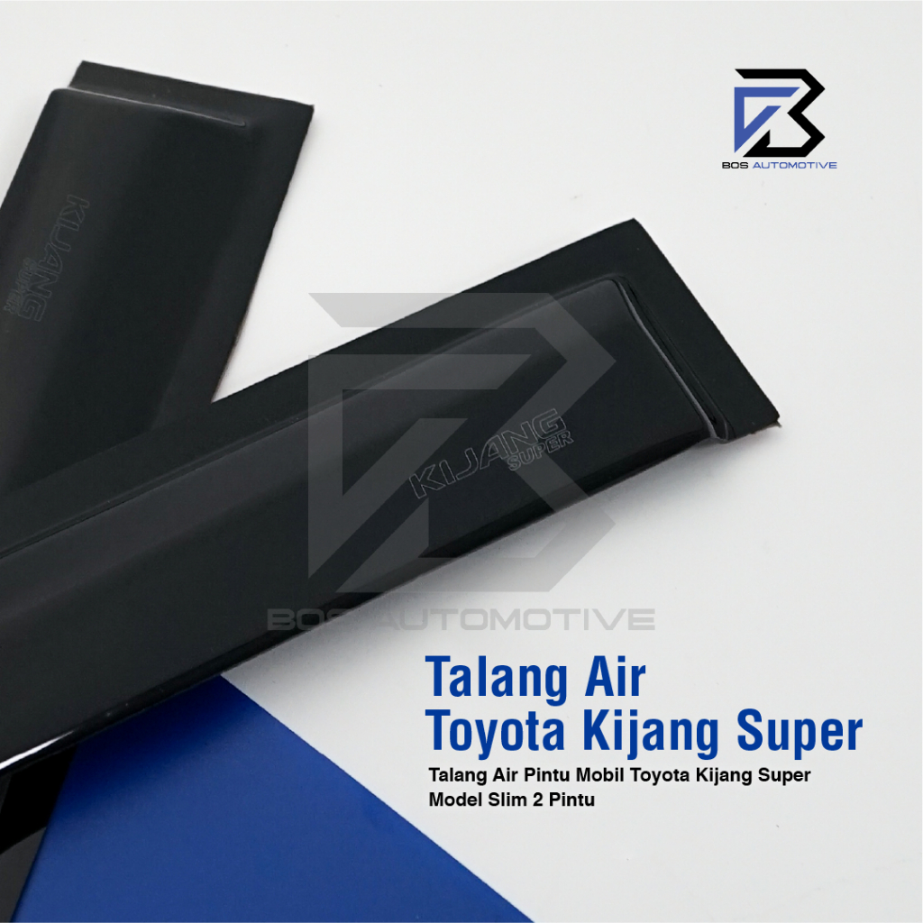 Talang Air Pintu Mobil Toyota Kijang Super 1986 - 1996 Model Slim 2 Pintu - foto-produk-1