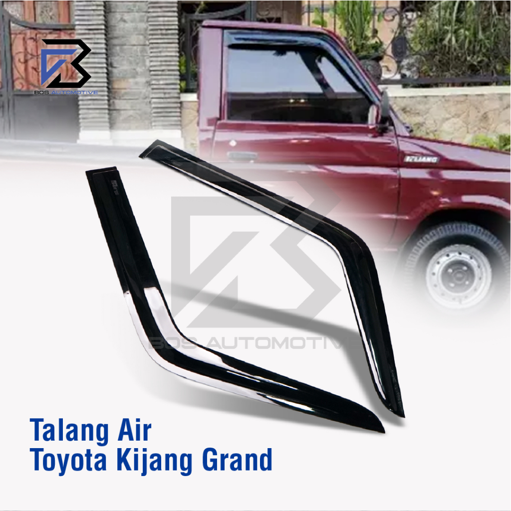 Talang Air Pintu Mobil Toyota Kijang Super 1986 - 1996 Model Slim 2 Pintu - foto-produk-4