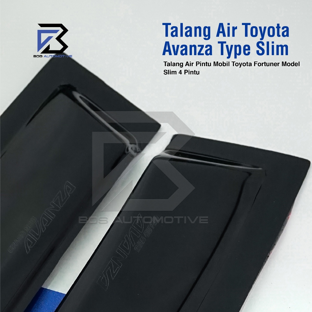 Talang Air Pintu Mobil Toyota Grand New Avanza 2015 â€“ 2020 Model Slim 4 Pintu - foto-produk-1