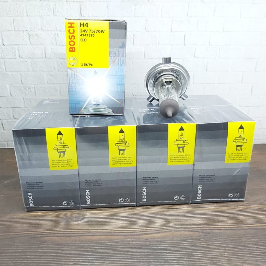 LAMPU HALOGEN BOSCH H4 75/70 WATT 24 VOLT ORIGINAL HIGHT QUALITY - foto-produk-2