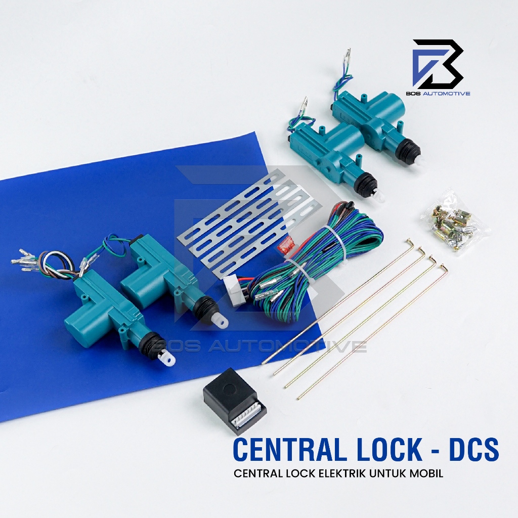 Central Lock Mobil DCS OKL Untuk 4 Pintu Pengunci Otomatis Pintu Mobil Universal - foto-produk-1