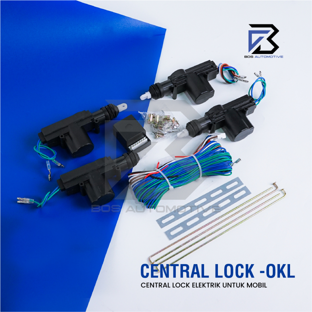 Central Lock Mobil DCS OKL Untuk 4 Pintu Pengunci Otomatis Pintu Mobil Universal - foto-produk-3