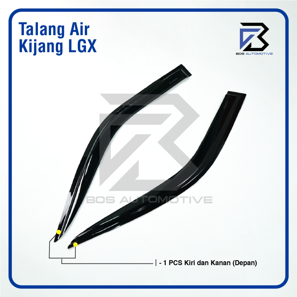 Talang Air Pintu Mobil Toyota Kijang Kapsul Model Slim 2 Pintu - foto-produk-3