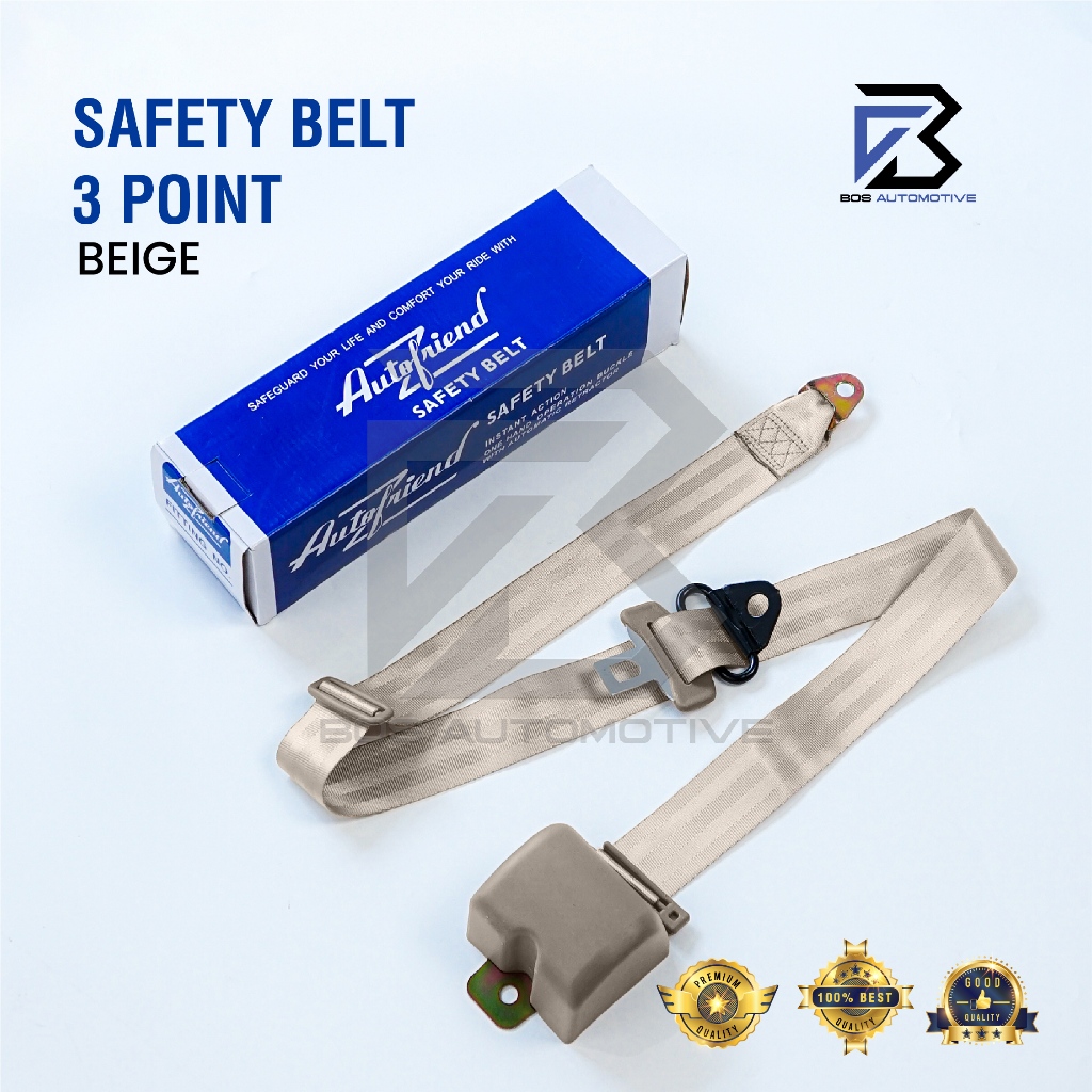 Sabuk Pengaman Mobil Safety Belt Otomatis Seat Belt Lubang 3 Point Mobil Universal - foto-variasi-2