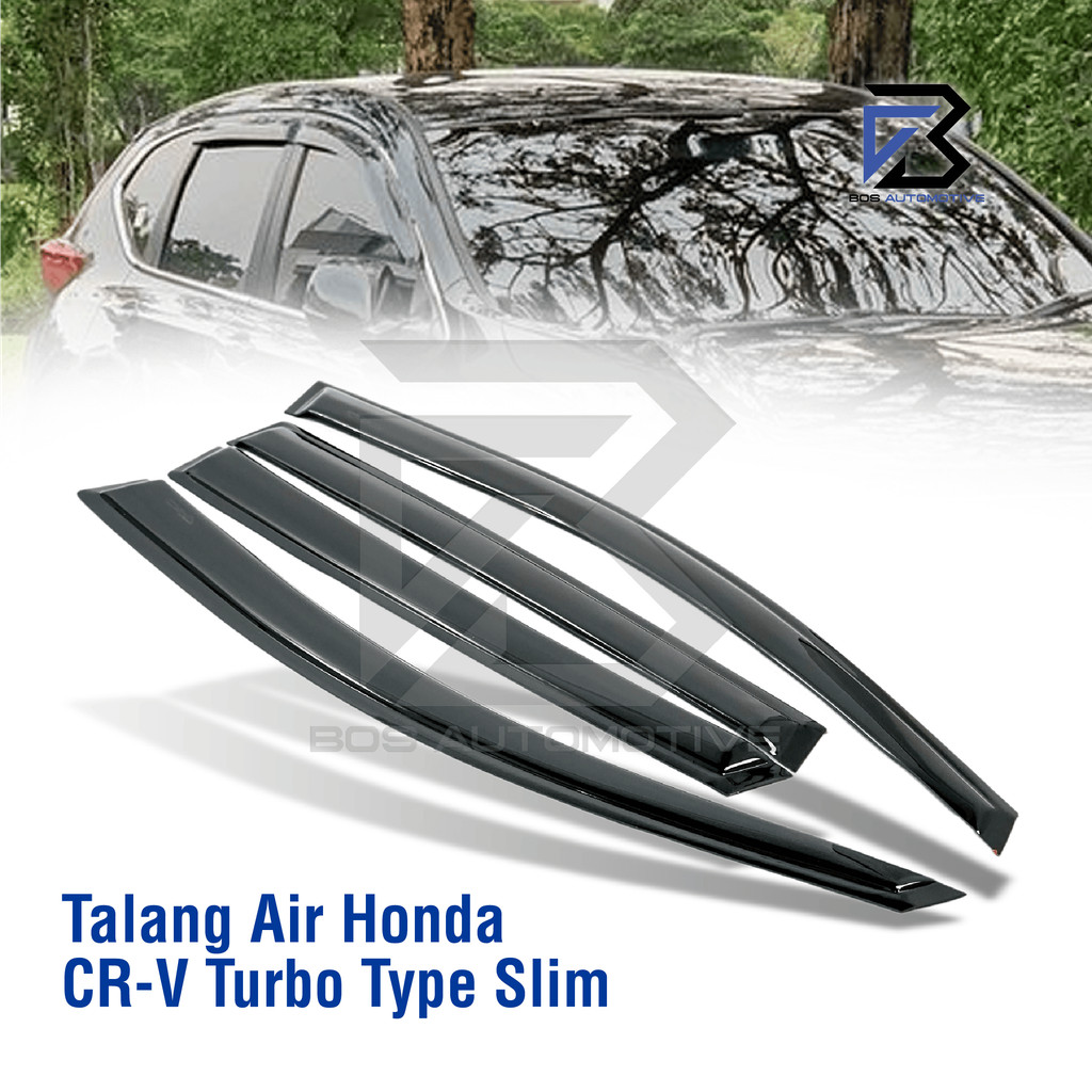 Talang Air Pintu Mobil Honda CRV Turbo  2017 â€“ 2022 Model Slim 4 Pintu - foto-produk-4