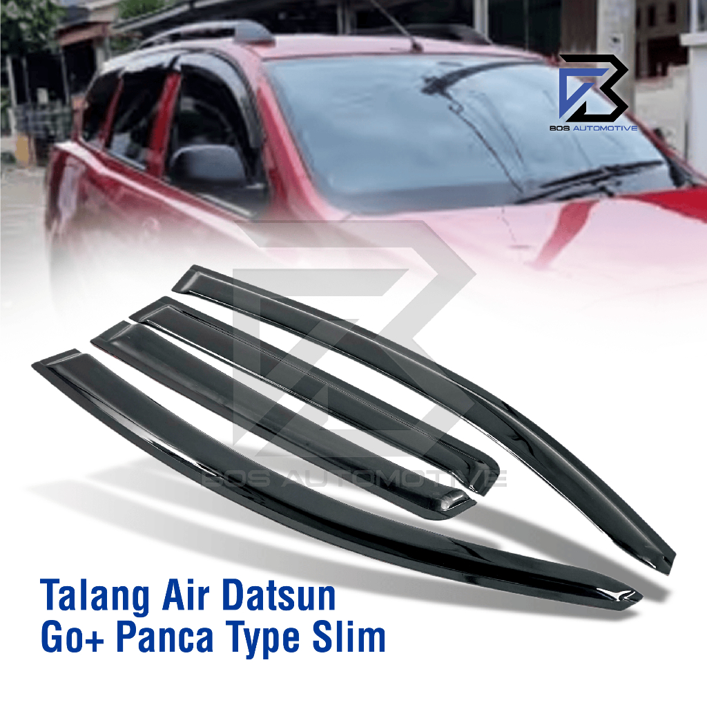 Talang Air Pintu Mobil Datsun GO+ Panca 2015 - 2022 Model Slim  4 Pintu - foto-produk-4