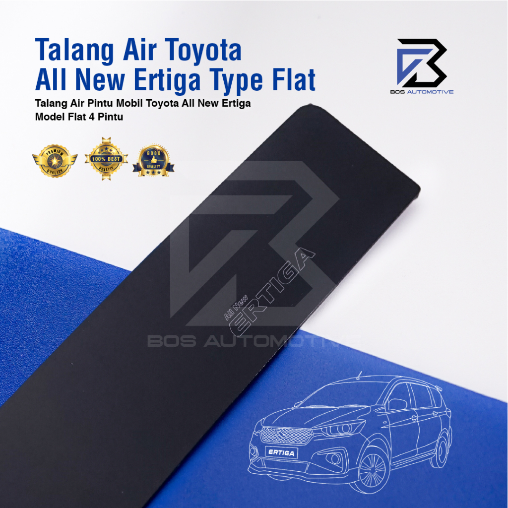 Talang Air Pintu Mobil Suzuki All New Ertiga 2017 â€“ 2022 Model Flat Rata 4 Pintu