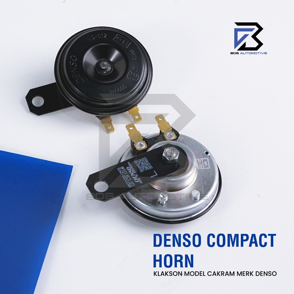 Klakson Keong Mobil Motor DENSO Disc Standard dengan Kabel Relay Set Klakson 12v - foto-produk-2