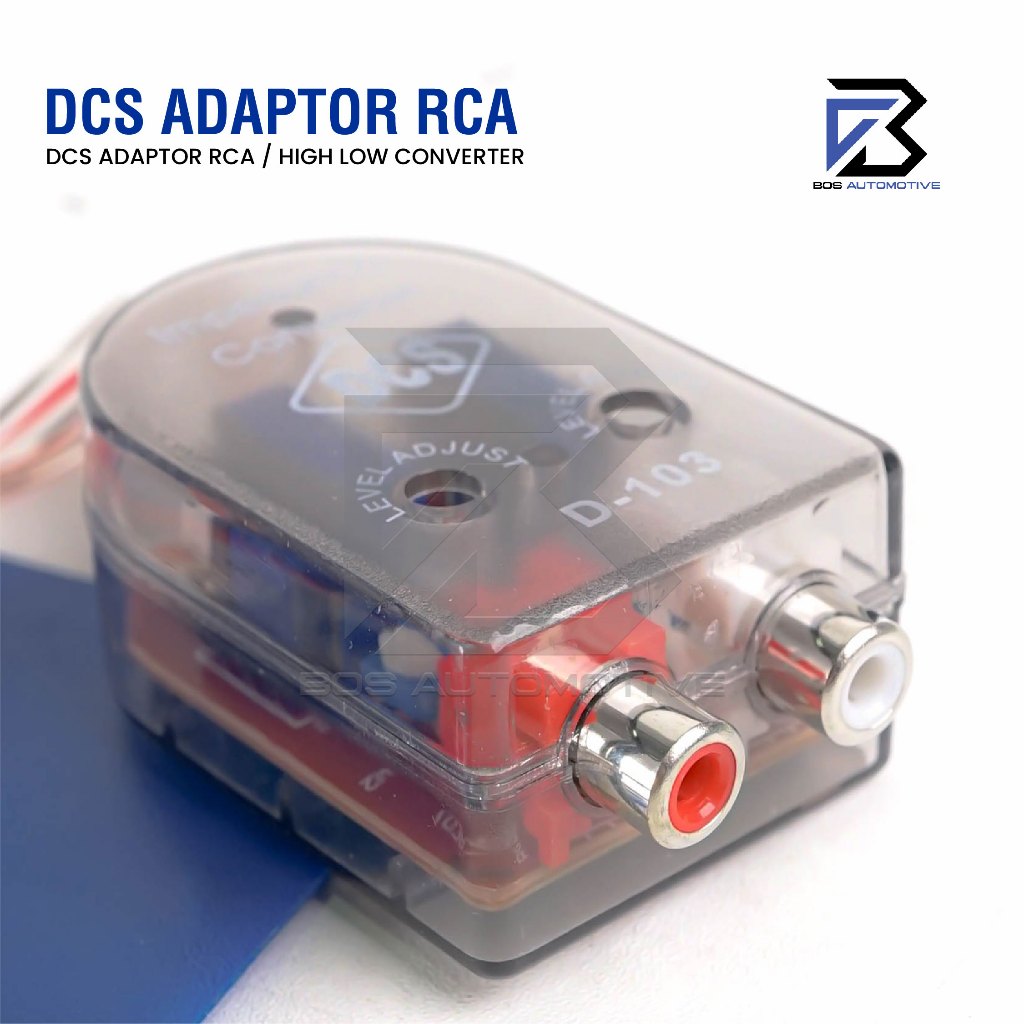 Adaptor RCA Audio / Impedance Conventor Rca High To Low Universal - foto-produk-3