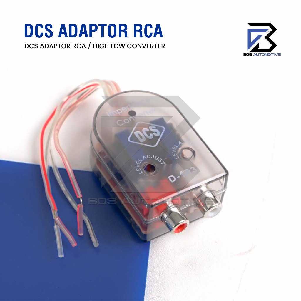 Adaptor RCA Audio / Impedance Conventor Rca High To Low Universal - foto-produk-4
