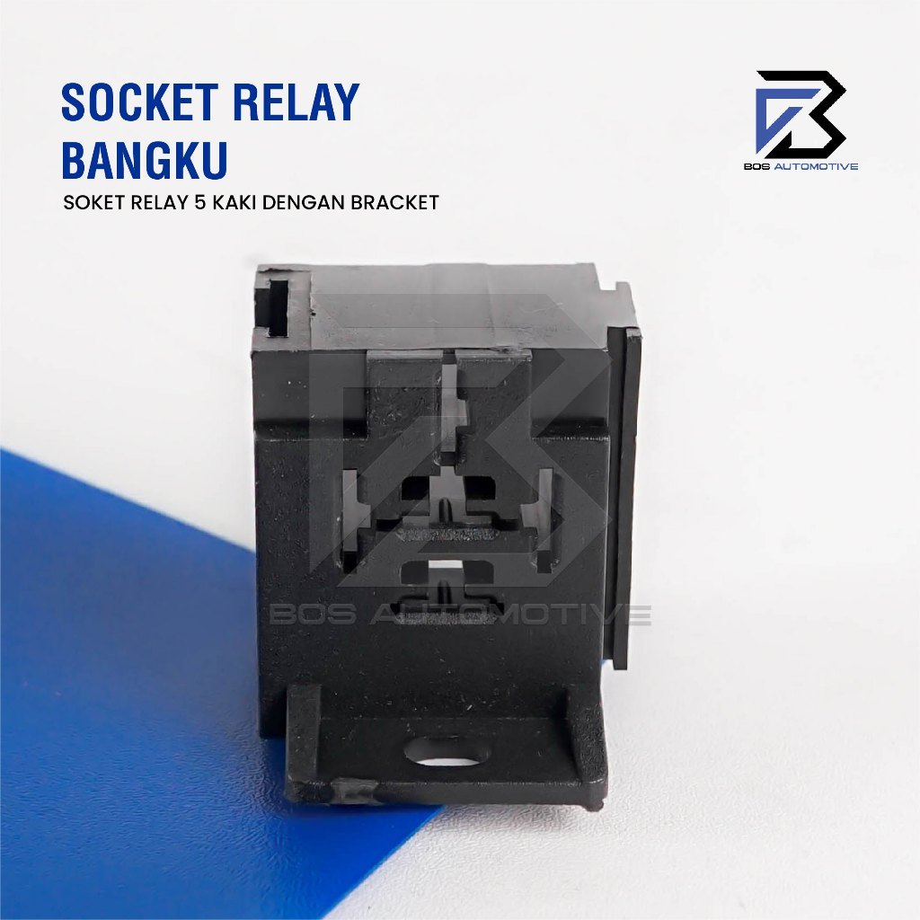 Rumah Relay Gandeng  / Soket Relay Bangku / Socket Cable Relay / Kaki 5 Pin (Kosongan) - foto-produk-4