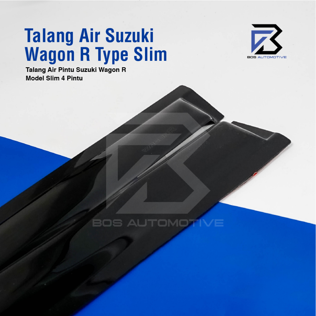 Talang Air Pintu Mobil Suzuki Wagon R 2013 - 2021 Model Slim 4 Pintu - foto-produk-1