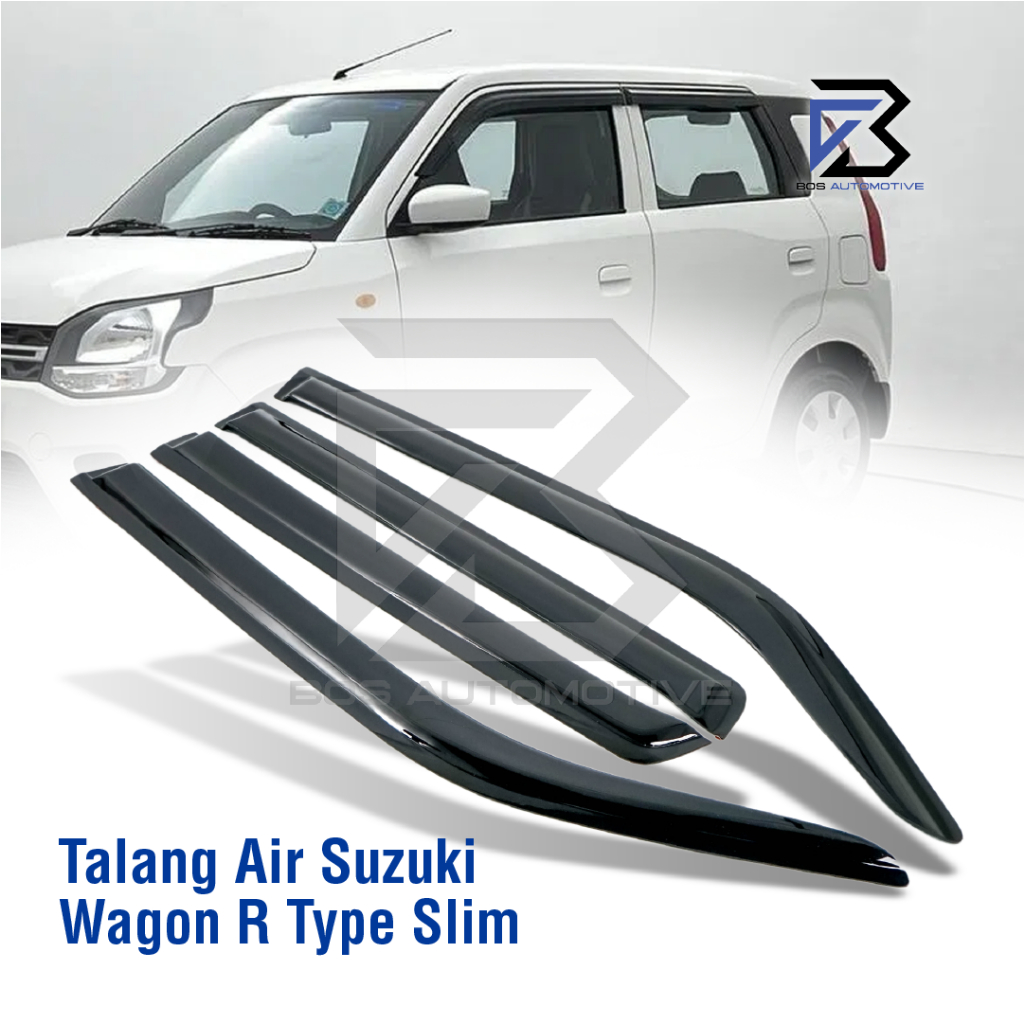 Talang Air Pintu Mobil Suzuki Wagon R 2013 - 2021 Model Slim 4 Pintu - foto-produk-4