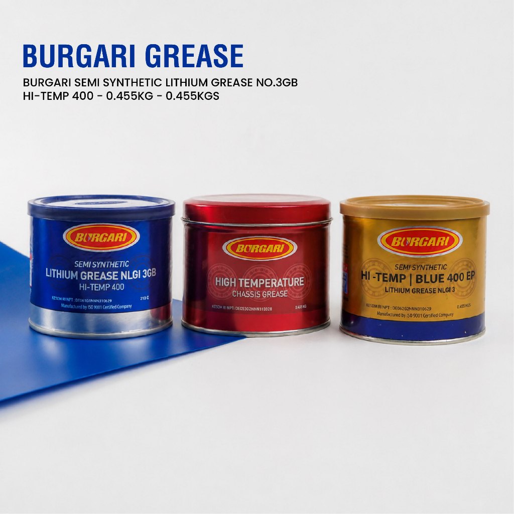 BURGARI GREASE - STEMPET - GEMUK SEMI SYNTHETIC NO.3GB HI-TEMP 0.455KG - foto-produk-3