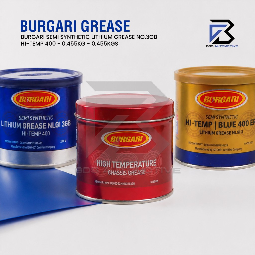 BURGARI GREASE - STEMPET - GEMUK SEMI SYNTHETIC NO.3GB HI-TEMP 0.455KG - foto-produk-4