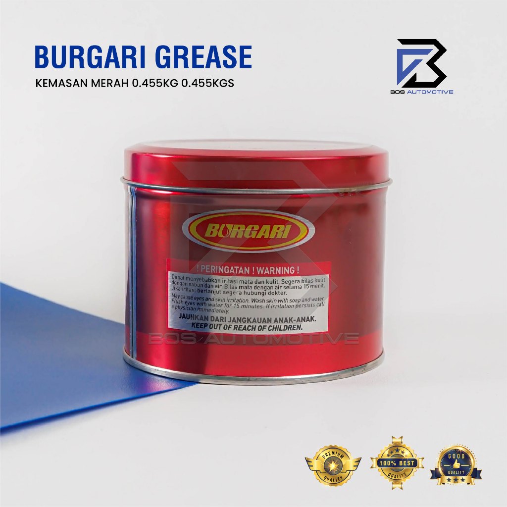 BURGARI GREASE - STEMPET - GEMUK SEMI SYNTHETIC NO.3GB HI-TEMP 0.455KG - foto-variasi-1