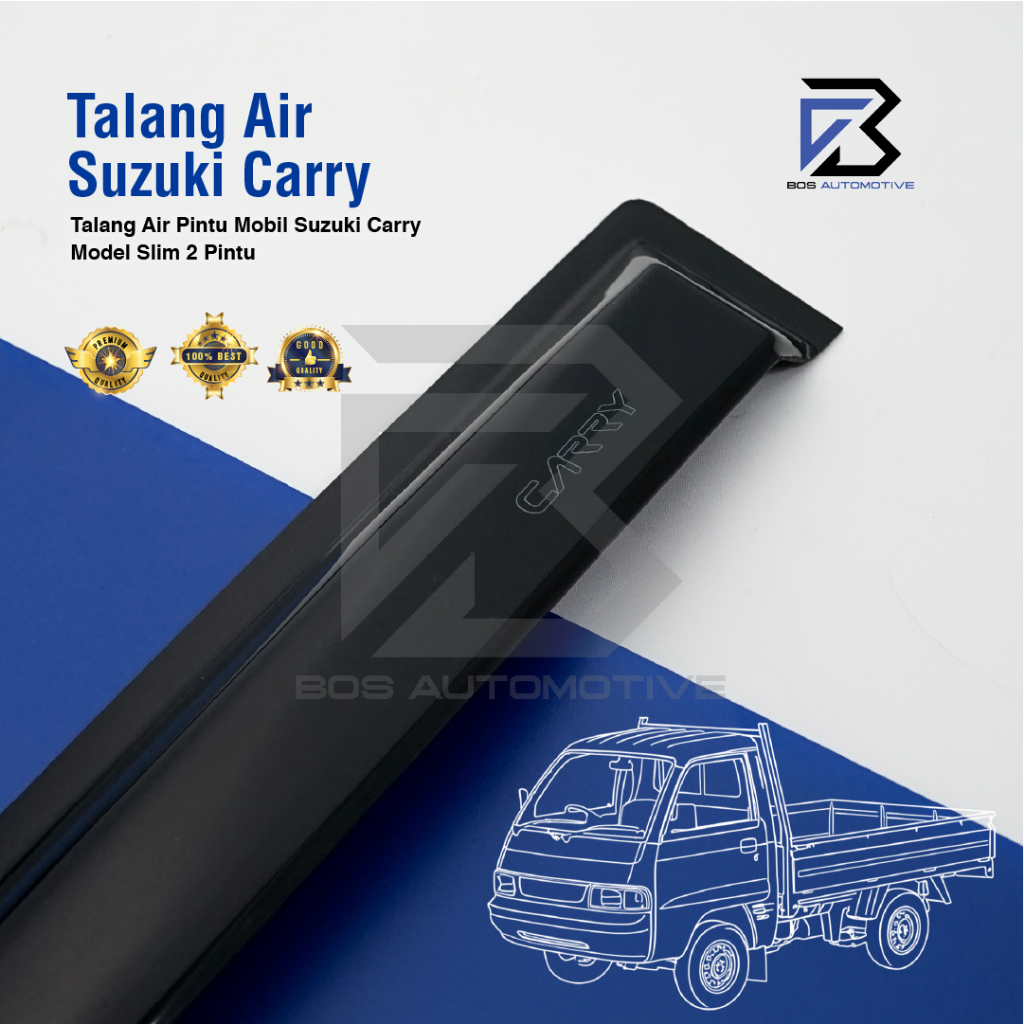 Talang Air Pintu Mobil Suzuki Carry Model Slim 2 Pintu