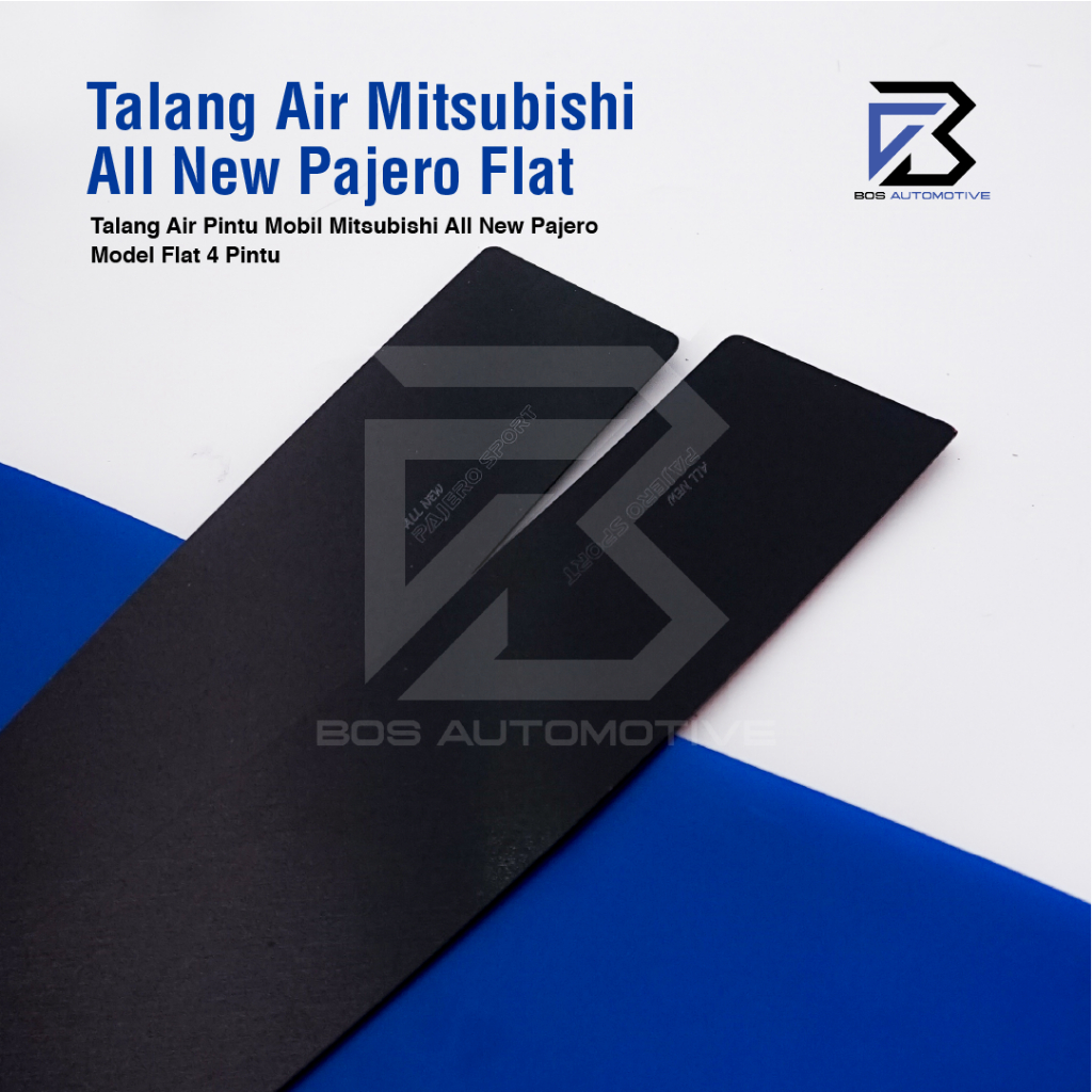 Talang Air Pintu Mobil Mitsubishi All New Pajero Sport 2015 â€“ 2022 Model Flat Rata 4 Pintu - foto-produk-1
