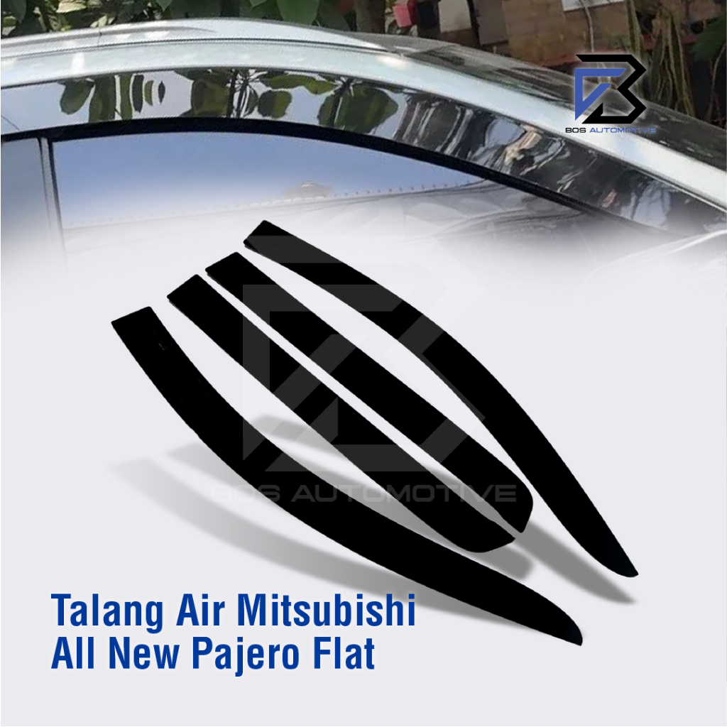 Talang Air Pintu Mobil Mitsubishi All New Pajero Sport 2015 â€“ 2022 Model Flat Rata 4 Pintu - foto-produk-5