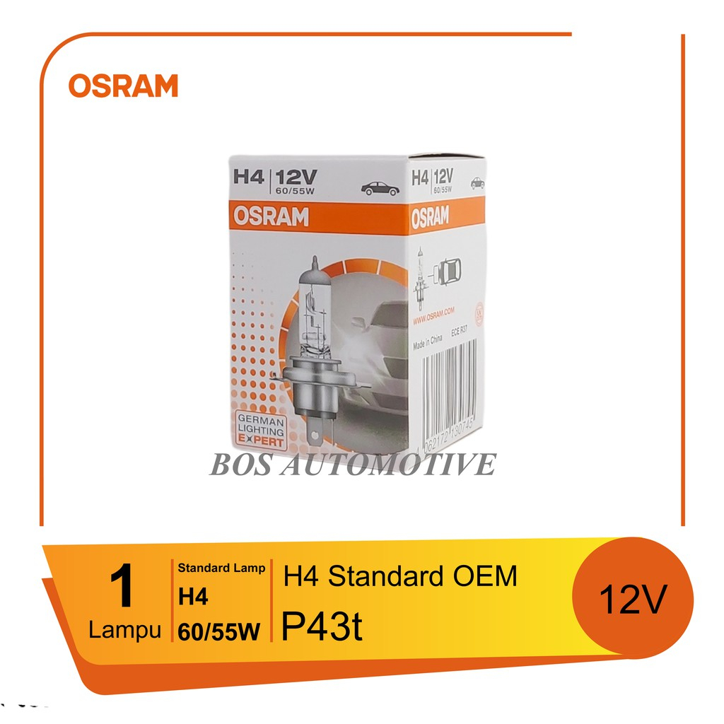 BOHLAM PHILIPS LAMPU HEADLAMP MOBIL H4 100/90 WATT 12V - foto-variasi-1