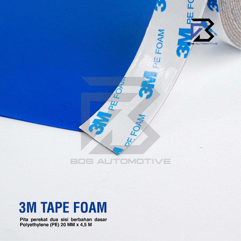 Double Tape PE Foam 3M 20MM x 4.5M Tape Busa Lem Bolak Balik - foto-produk-3