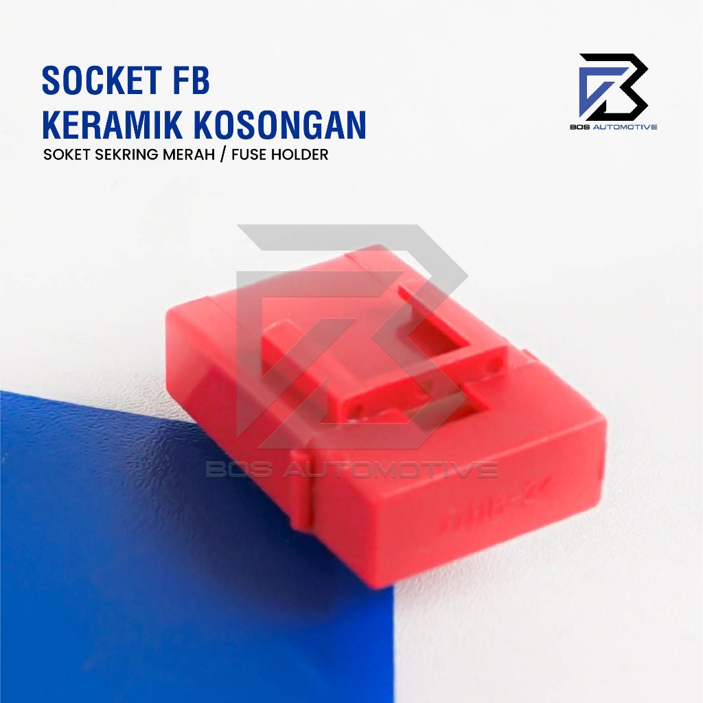 Rumah Sikring Keramik / Socket Sekring Fuse Ceramic / Soket Sikring (KOSONGAN) - foto-produk-1