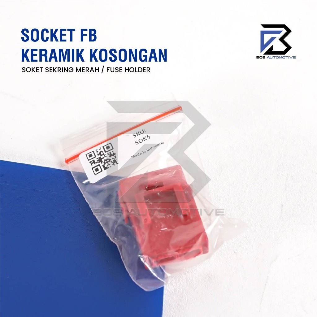 Rumah Sikring Keramik / Socket Sekring Fuse Ceramic / Soket Sikring (KOSONGAN) - foto-produk-4