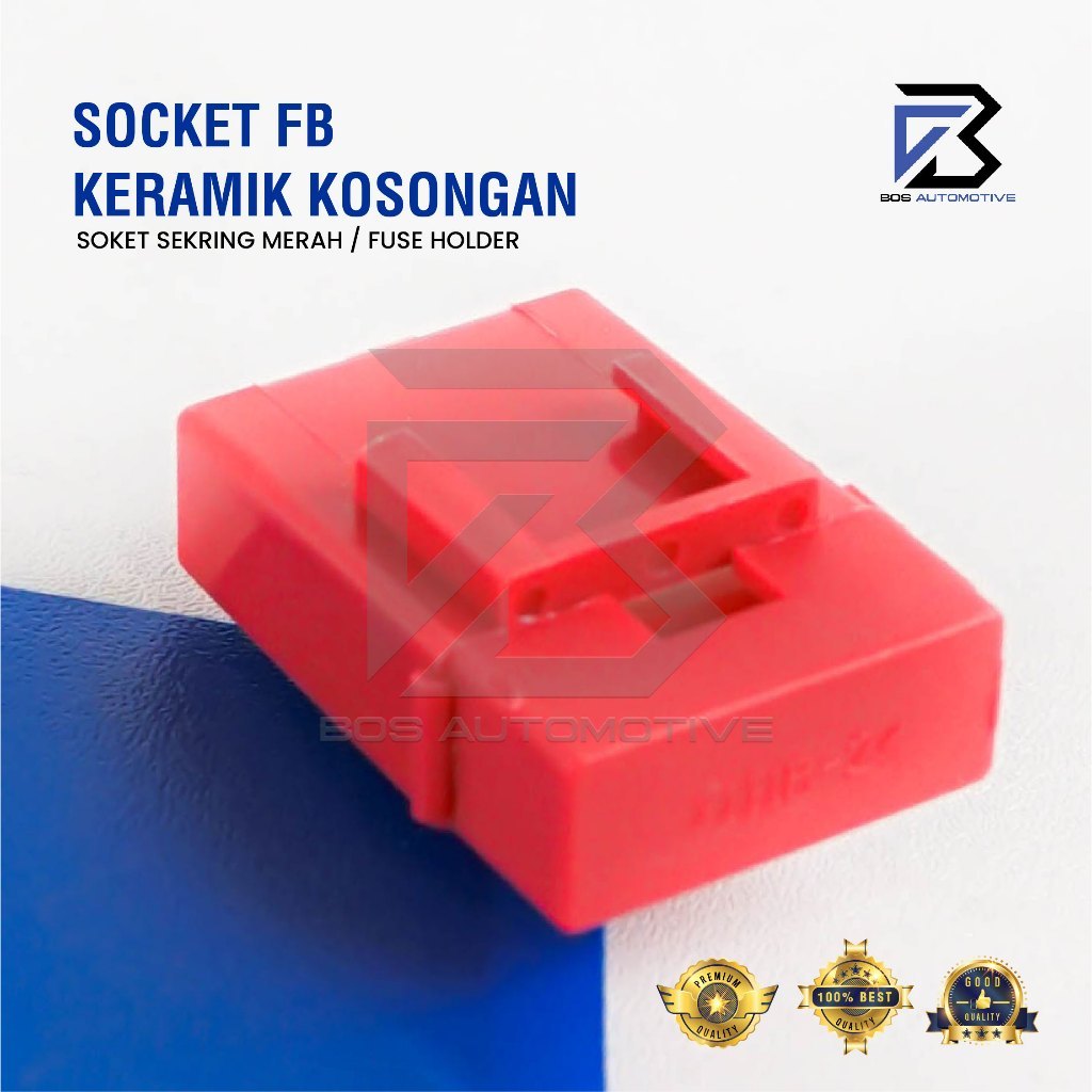 Rumah Sikring Keramik / Socket Sekring Fuse Ceramic / Soket Sikring (KOSONGAN)