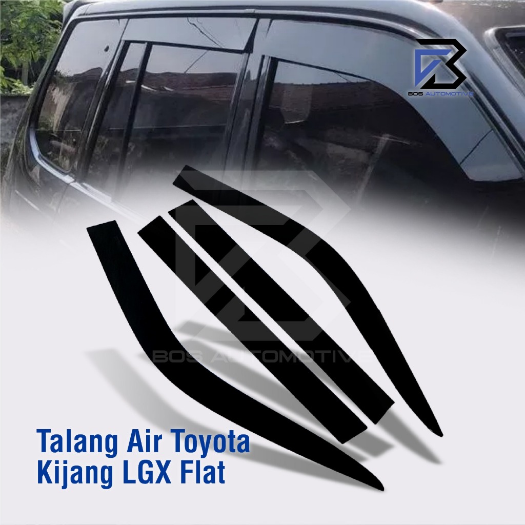 Talang Air Pintu Mobil Toyota Kijang LGX / Kapsul 1997 â€“ 2003 Model Flat Rata 4 Pintu - foto-produk-5