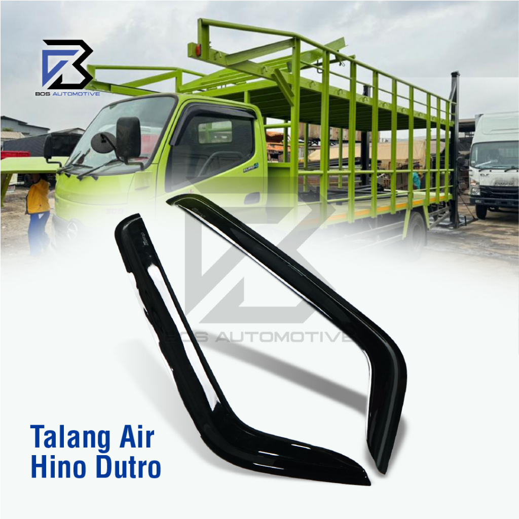 Talang Air Pintu Mobil Hino Dutro Model Slim 2 Pintu - foto-produk-4