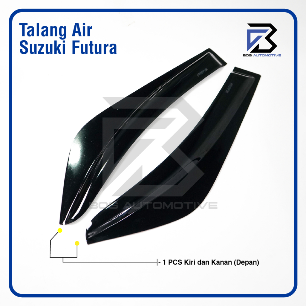 Talang Air Pintu Mobil Suzuki Futura Model Kupu - Kupu 2 Pintu - foto-produk-3