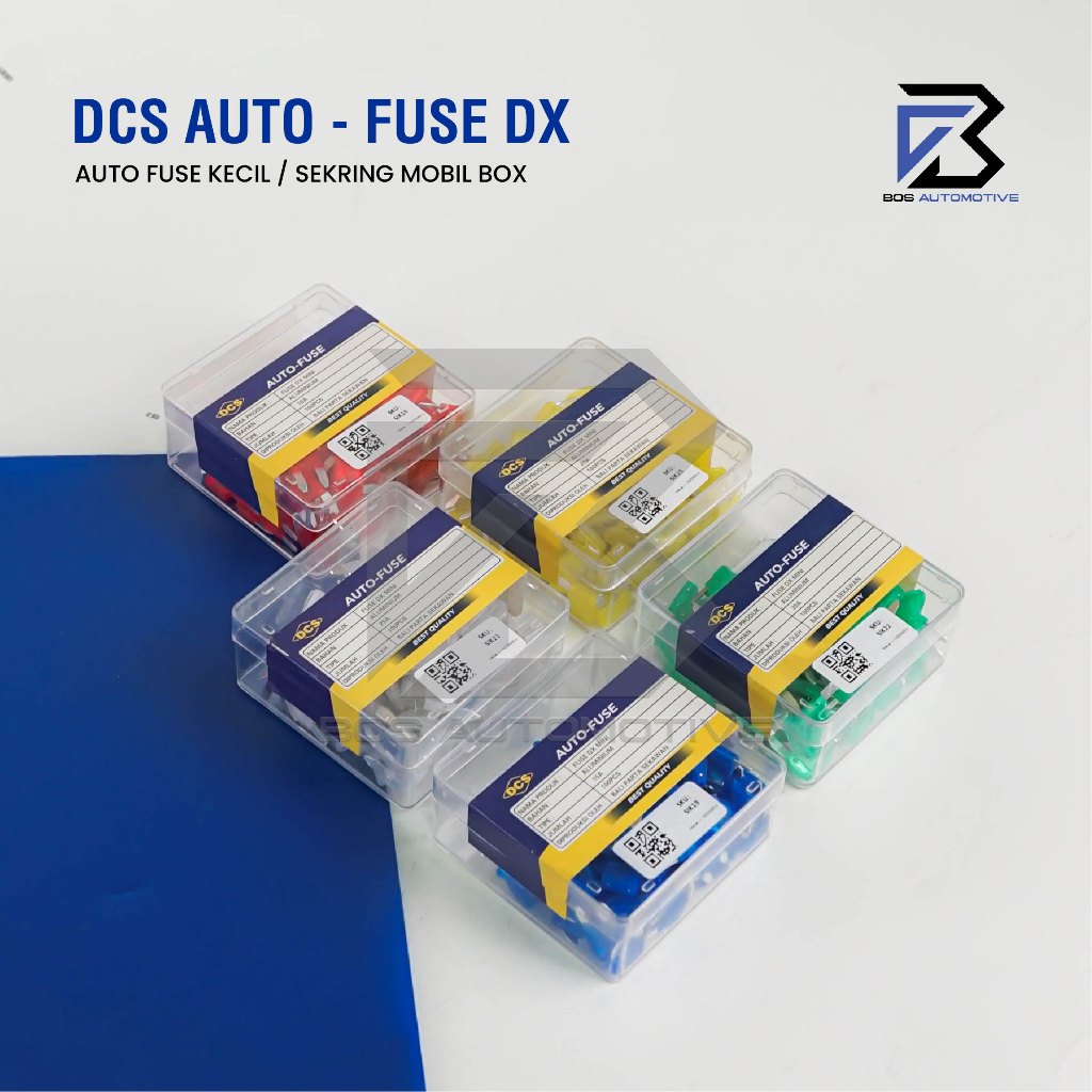 Fuse DX Kecil 10A 15A 20A 25A 30A Sekring Tusuk Sikring Tancap Mini Mobil Motor Universal - foto-produk-4