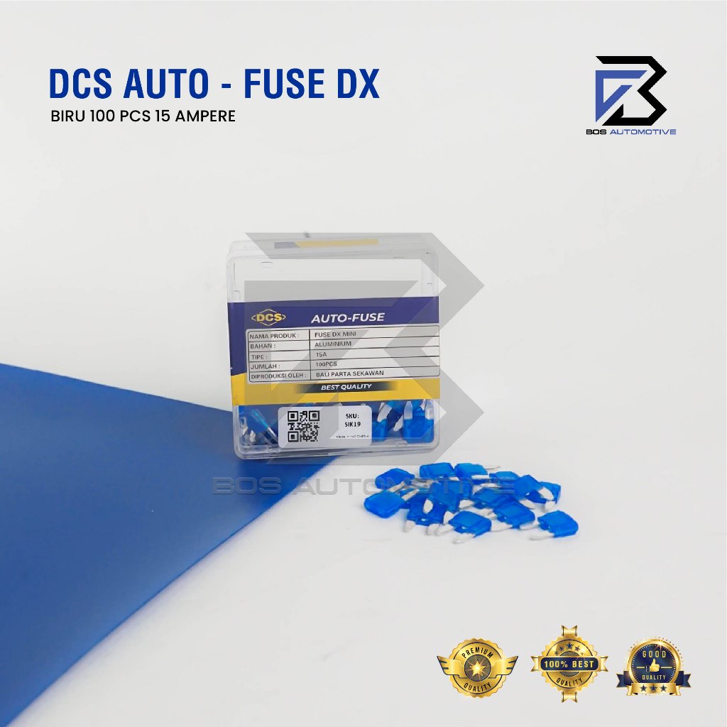 Fuse DX Kecil 10A 15A 20A 25A 30A Sekring Tusuk Sikring Tancap Mini Mobil Motor Universal - foto-variasi-2