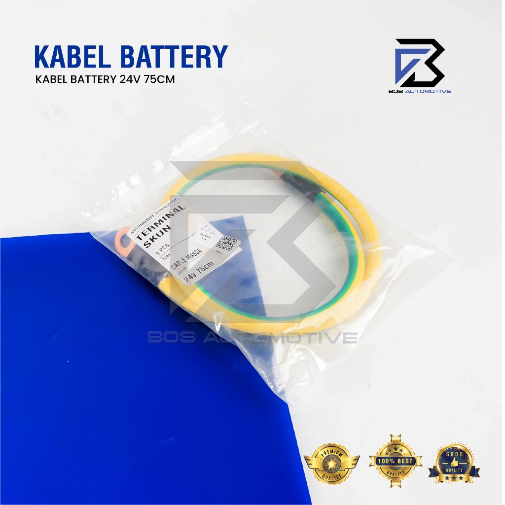 Kabel Paralel Aki / Seri / Accu / Massa Untuk Mobil 12V & Truk 24V Panjang 30 CM 35MM + Penutup - foto-variasi-6
