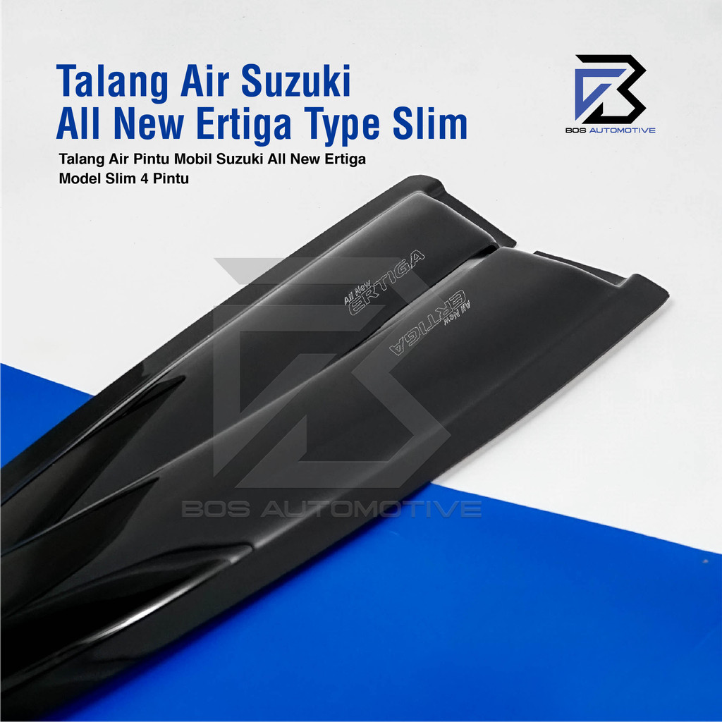 Talang Air Pintu Mobil Suzuki All New Ertiga 2017 â€“ 2022 Model Slim 4 Pintu - foto-produk-1