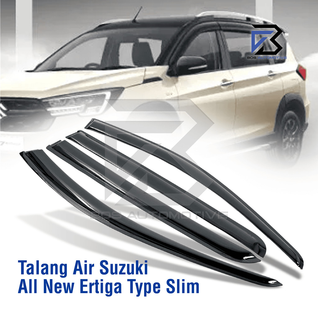 Talang Air Pintu Mobil Suzuki All New Ertiga 2017 â€“ 2022 Model Slim 4 Pintu - foto-produk-4