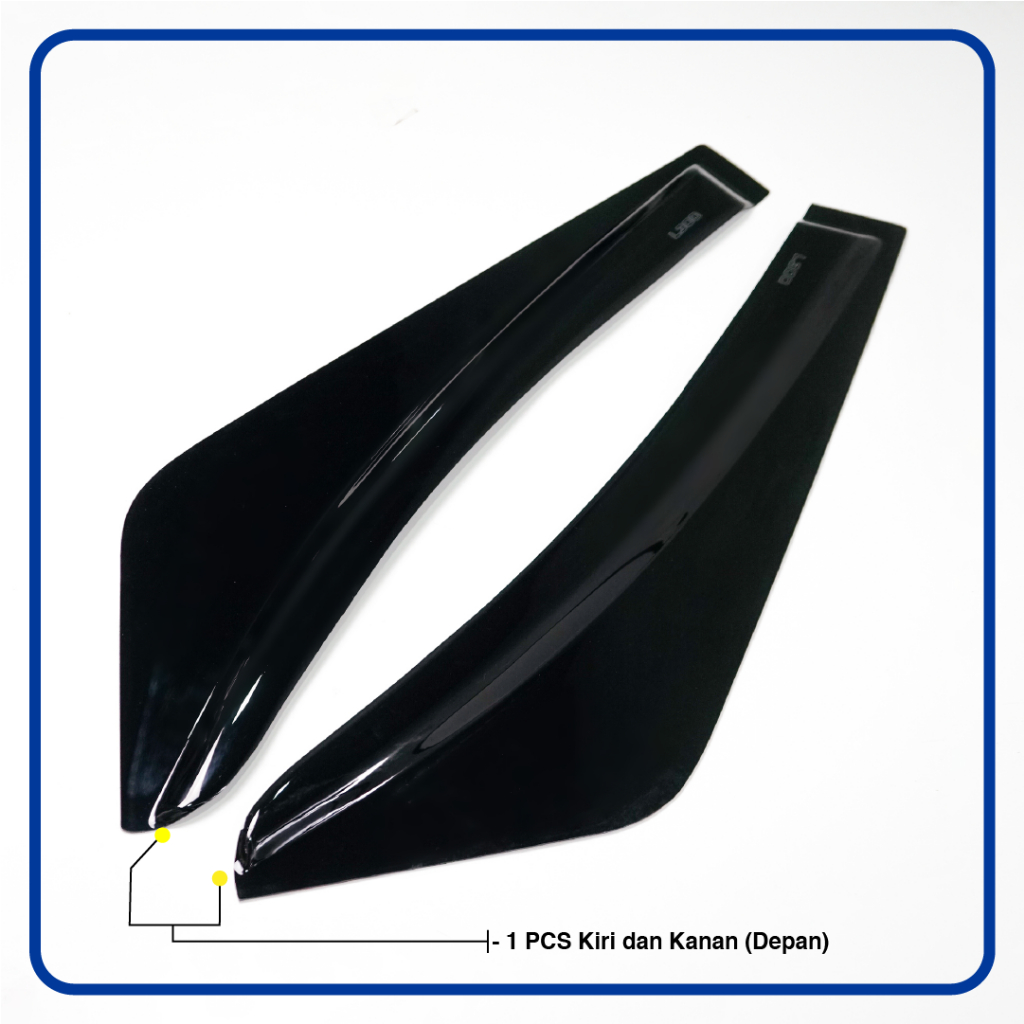 Talang Air Pintu Mobil Mitsubishi L300 Model Kupu - Kupu 2 Pintu - foto-produk-3