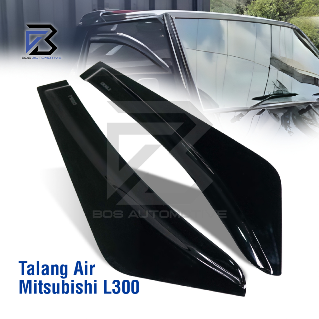 Talang Air Pintu Mobil Mitsubishi L300 Model Kupu - Kupu 2 Pintu - foto-produk-5