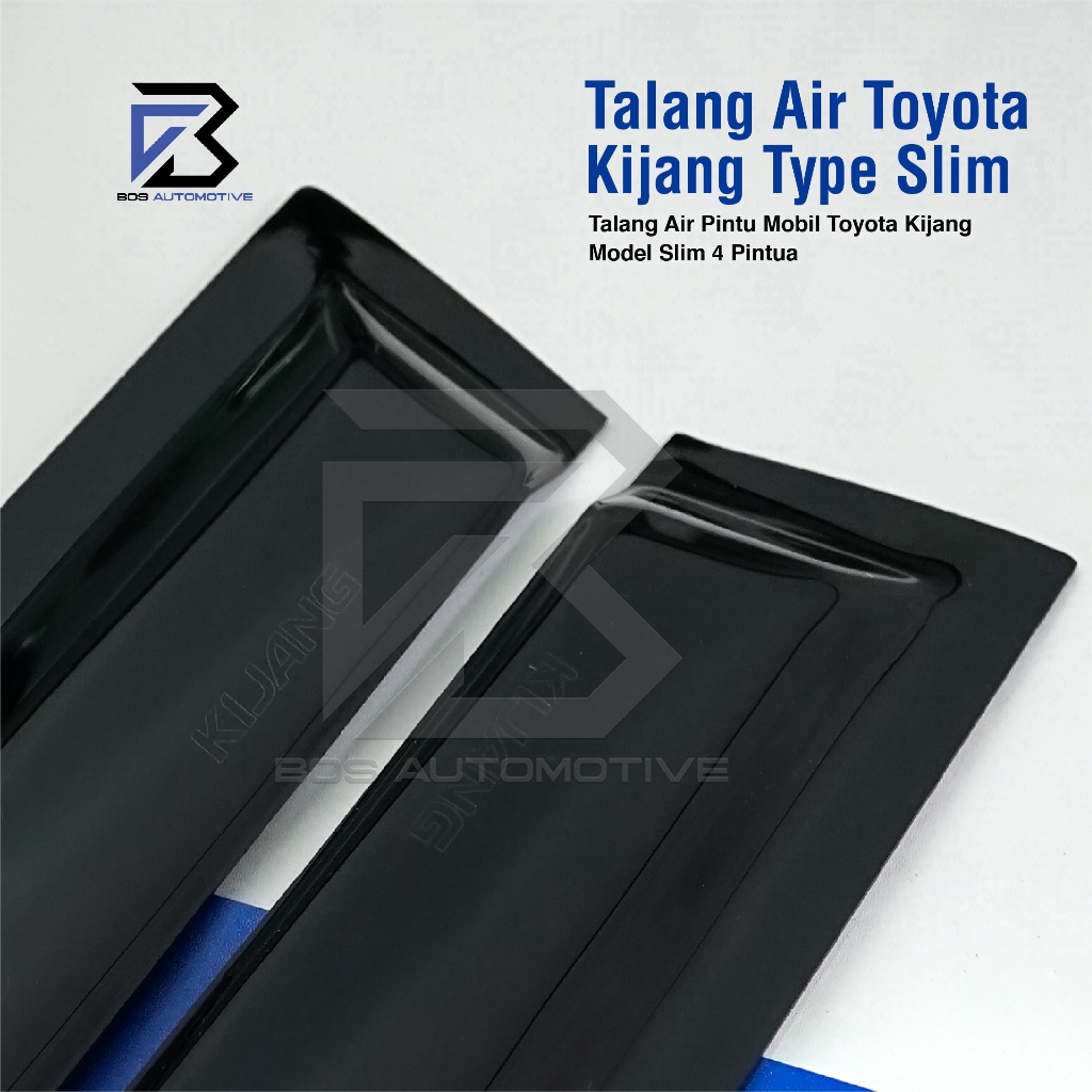 Talang Air Pintu Mobil Toyota Kijang LGX / Kapsul 1997 â€“ 2003 Model Slim 4 Pintu - foto-produk-2