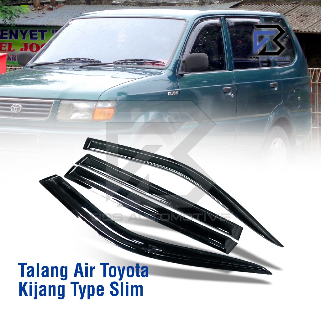 Talang Air Pintu Mobil Toyota Kijang LGX / Kapsul 1997 â€“ 2003 Model Slim 4 Pintu - foto-produk-4