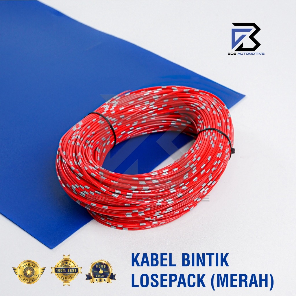 Kabel Bintik AVSS 2MM x 500M Kabel Otomotif Body Mobil Motor Serabut Tembaga - foto-variasi-1
