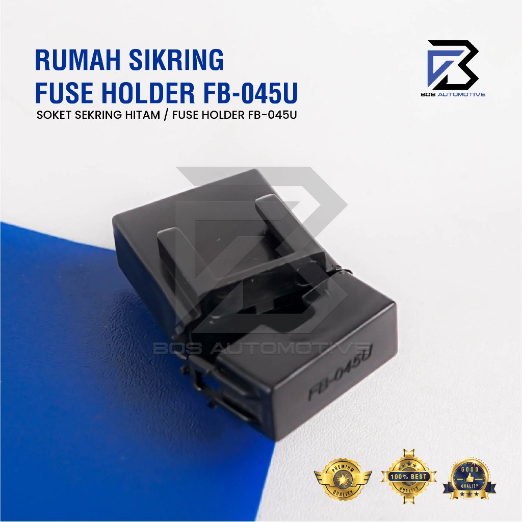 Rumah Sikring FB 045U / Socket Sekring Fuse Box / Soket Sikring FB 706 Hitam (KOSONGAN) - foto-variasi-2